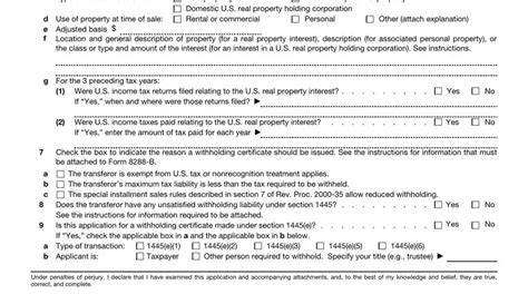 form 8288 instructions|sample form 8288 filled out.